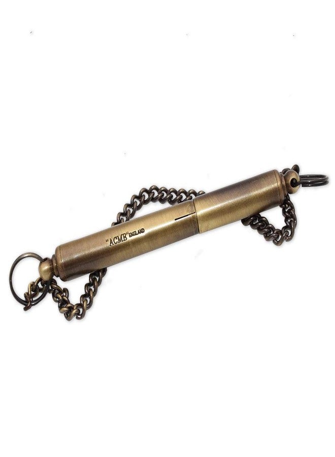 ACME Original 'Silent' Dog Training Whistle no. 535. Adjustable Frequency. Good Sound Quality. Weather-Proof. Designed and Made in The UK. Solid Brass (Antique Brass) - Image 3